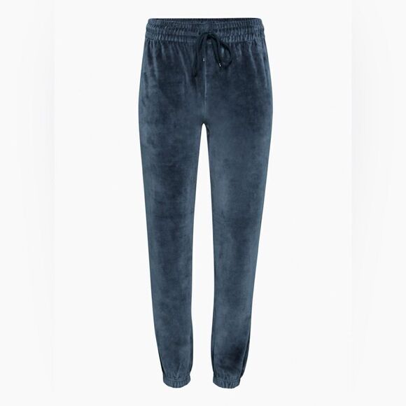 Tna | Montcalm Velour Jogger | Admiral Blue - Picture 1 of 8